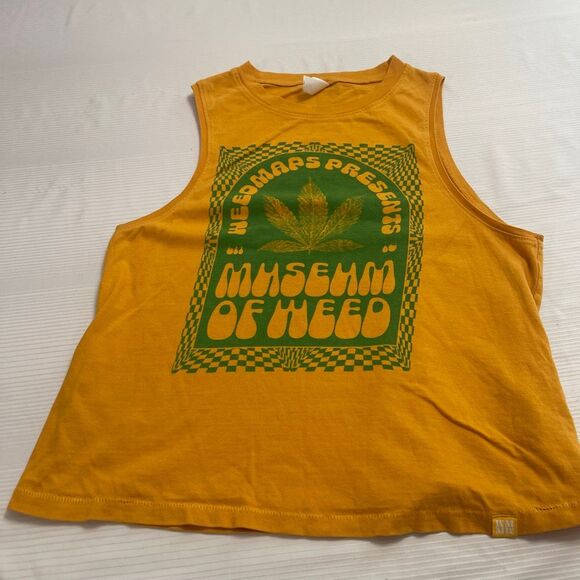 Weed Maps Museum Of Weed Women’s Tank Top Size Small - Picture 1 of 7